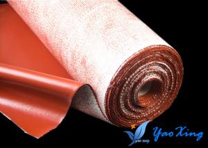 Quality Anti - Aging Silicone Fiberglass Fabric Good Heat Insulation And Soft Surface wholesale