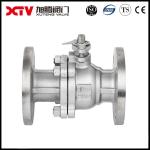 Xtv GOST Carbon Stainless Steel Flanged Ball Valve PN10-40 Perfect for High Flow