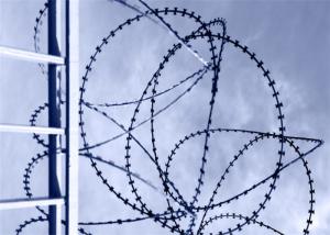 Quality High Security Barbed Razor Wire Mesh Low Carbon Steel Wire Or Ss Wire wholesale