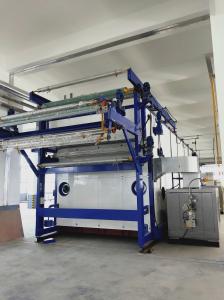 Quality 60KW Natural Gas Heating Continuous Textile Steamer Machine 600m Content wholesale
