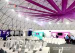 40m Blue Geodesic Dome Tent For Outdoor Conference