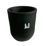 Non Closure Type Graphite Crucible Accessories For Metal Melting