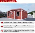 Modern Design Steel Expandable Container Dorm for Prefabricated House Accommodat