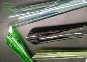 Quality Shatterproof UV Blocking Film For Car Windows , Dyed Block Sunlight Window Film wholesale