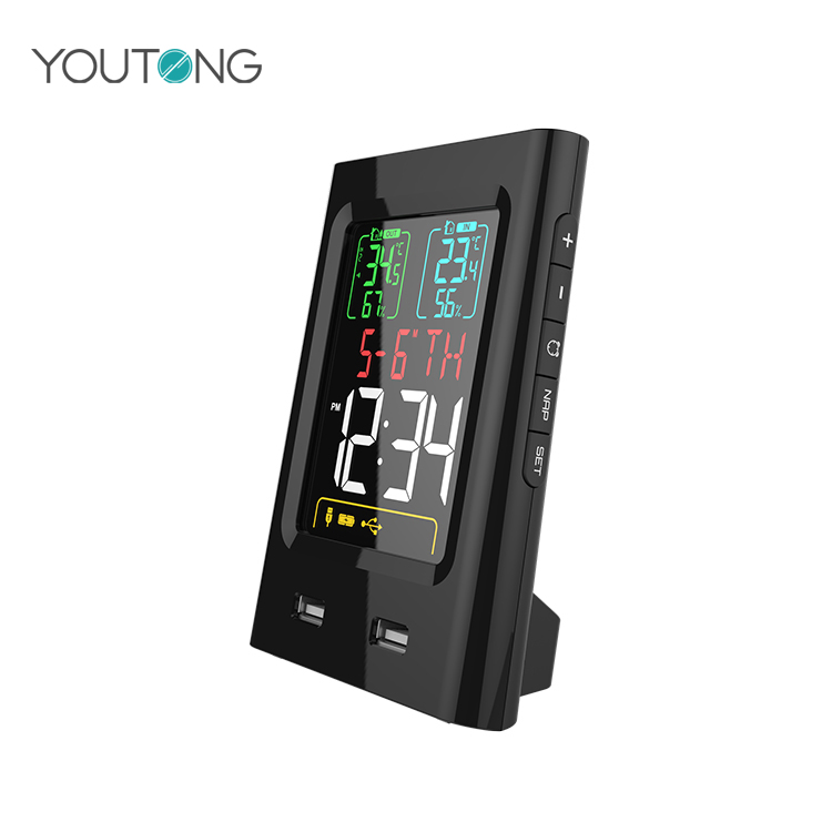 Digital Lcd Weather Station color weather station for home