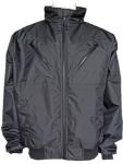 Winter Men's Waterproof Work Jacket Wind Resistant Polyester / Cotton Material
