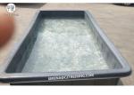 500L Rotomoulded PE Aquaponic Grow Media Bed With Standing For Vegetables