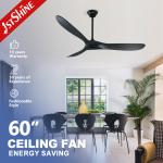 DC 220v Inverter 35 Watt Solid Wood Ceiling Fan Without Noise
