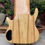 Custom 17 Strings Neck Through Body Electric Bass Guitar with Rosewood
