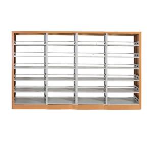 Quality School Library Durable 0.8m Iron Metal Book Shelf wholesale
