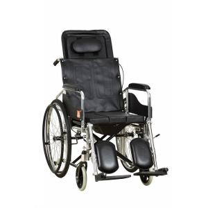 Quality High backrest wheelchair with commode wholesale
