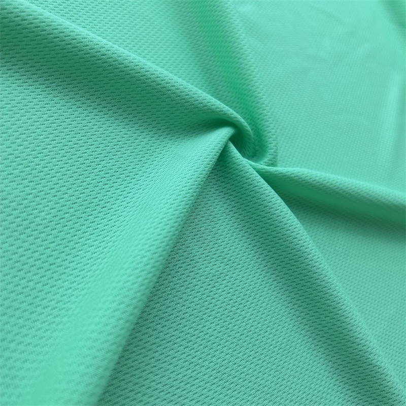 Moisture Absorption Bird Eye Mesh Quick Drying Knitted 140-160gsm For Sportswear