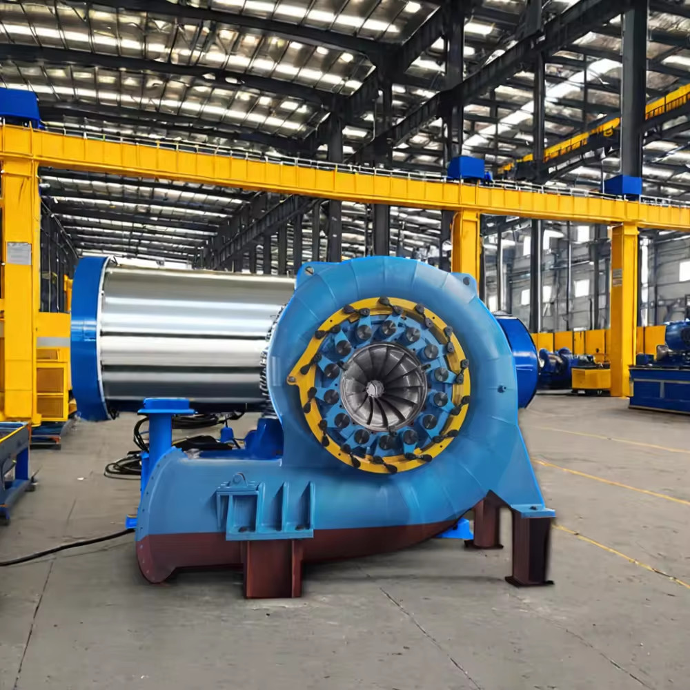 Water Turbine Generator With Cooling Method Air / Water Cooling And RPM 450-1000