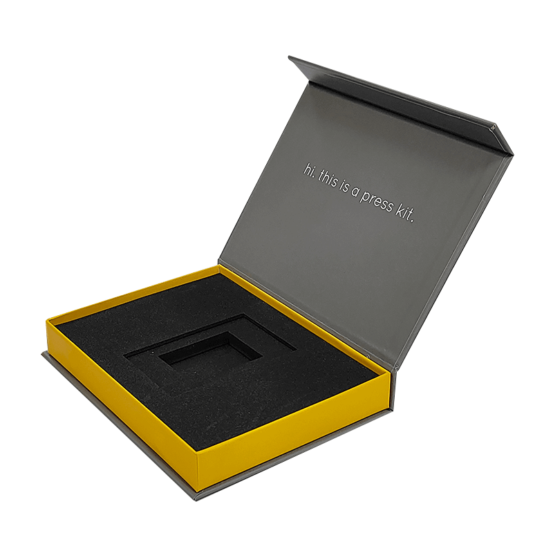 Sponge Liner 8x10 Photo Magnetic Rigid Box Custom Size Packaging for Luxury Albums