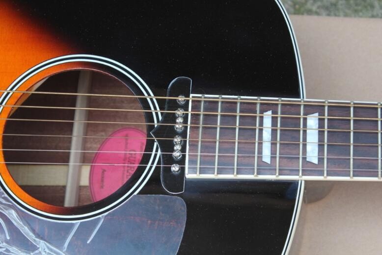 John Lennon G160E VS Acoustic guitar sunburst