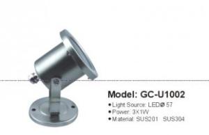 Quality 3*1W IP68 RGB LED Underwater Light GC-U1002​ wholesale