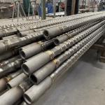 High Strength Cold Rolled Steel Pipes , Heat Exchanger Double Pipe