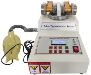 China Abrasion Wear Resistance Digital Display Taber Tester for Leather Cloth Rubber Testing ISO9352 on sale