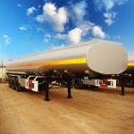 3 Axles 36000L 30t Fuel Transfer Trailer Heavy Duty