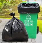 Industrial Heavy Duty Black Garbage Bags for Outdoor Trash Can Liners Household