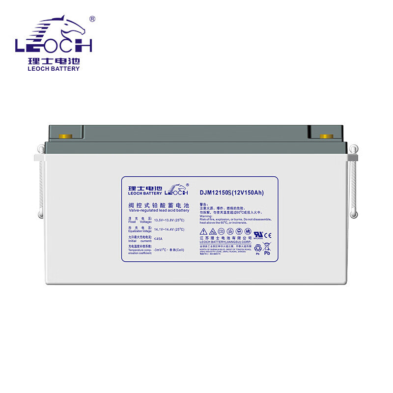 12V150Ah Sealed Lead Acid Battery for UPS Power Communication Internal Resistance 4mΩ