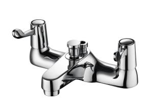 Quality Brass Bath Shower Mixer Taps Modern Style Shower 2 Handle Faucet wholesale