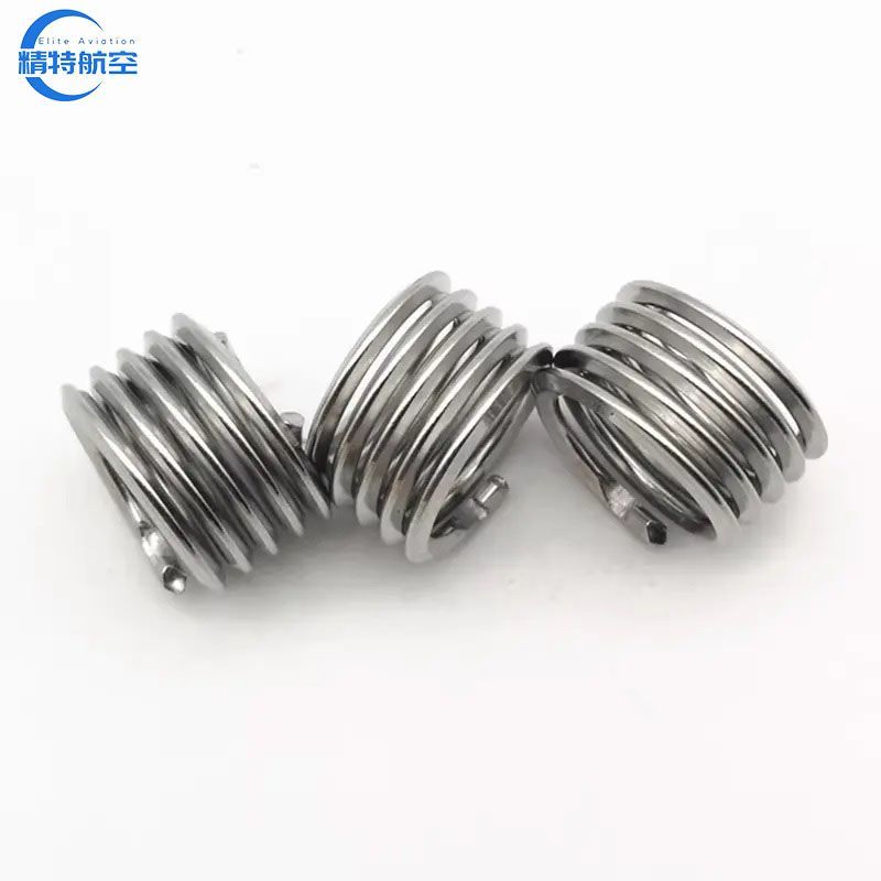 M8 M10 Factory Supply 201 304 316 Stainless Steel Tailless Thread Insert