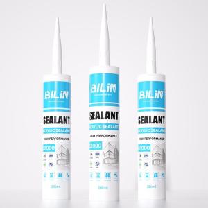 Quality Transparent Siliconized Latex Caulk Mildew Resistant Non Toxic Eco Friendly wholesale