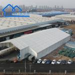 Temporary Pvc Industrial Warehouse Storage Tent Aluminum Frame Structure Tent