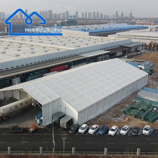 Temporary Pvc Industrial Warehouse Storage Tent Aluminum Frame Structure Tent
