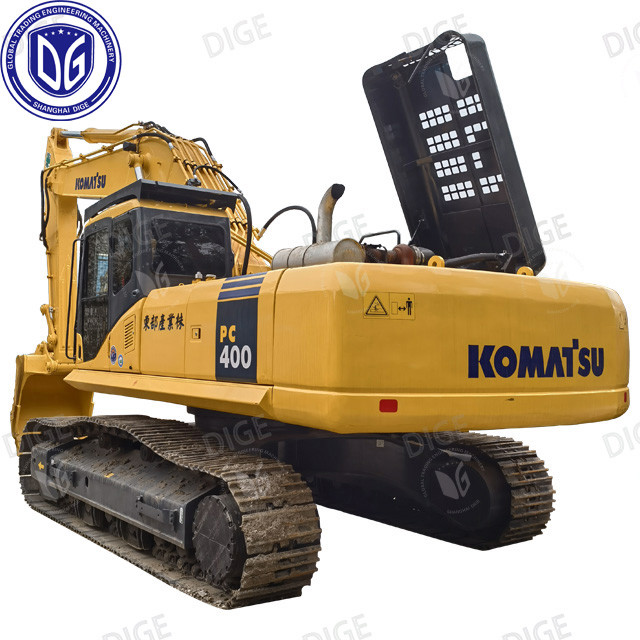 Komatsu PC400-7 excavator with excellent power durability and high efficiency Japanese Komatsu PC400-7 40ton large construction equipment