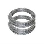 Anti Intrusion Concertina Razor Barbed Wire For Fence Waterproof