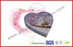 Heart-Shape Lecote Chocolate Gift Packaging Boxes With Food Grade Printing ,