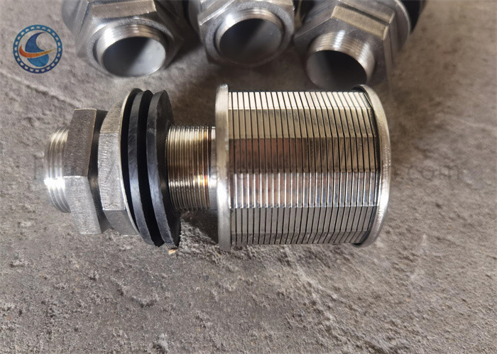 304 Or 316 Ss Element Wedge Wire Nozzle Filter Strainer Johnson Screen