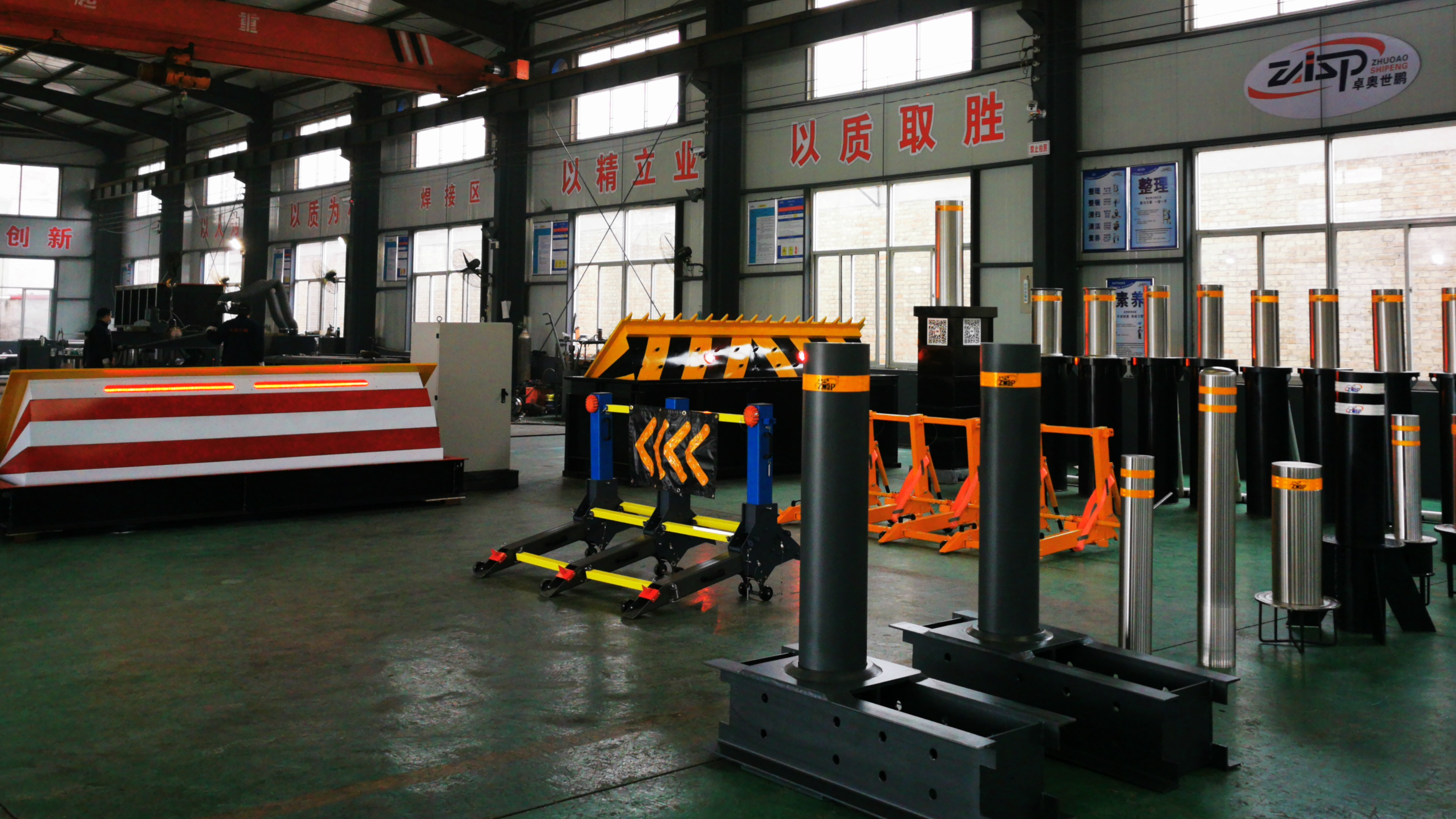 Durable Hydraulic Road Blocker Ip67 Protection With 5.5kw Rated Power