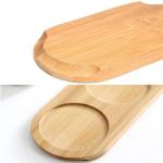 Humanized Design Bamboo Kitchen Storage Holder Spice Jar Cup Stand Bottles Trays