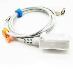660nm Emission Wavelength Spo2 Cable , 14 Pin Oximeter Probes