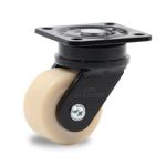 Fixed Rigid Nylon 650kg Heavy Duty Swivel Casters 75mm For Transport Vehicles