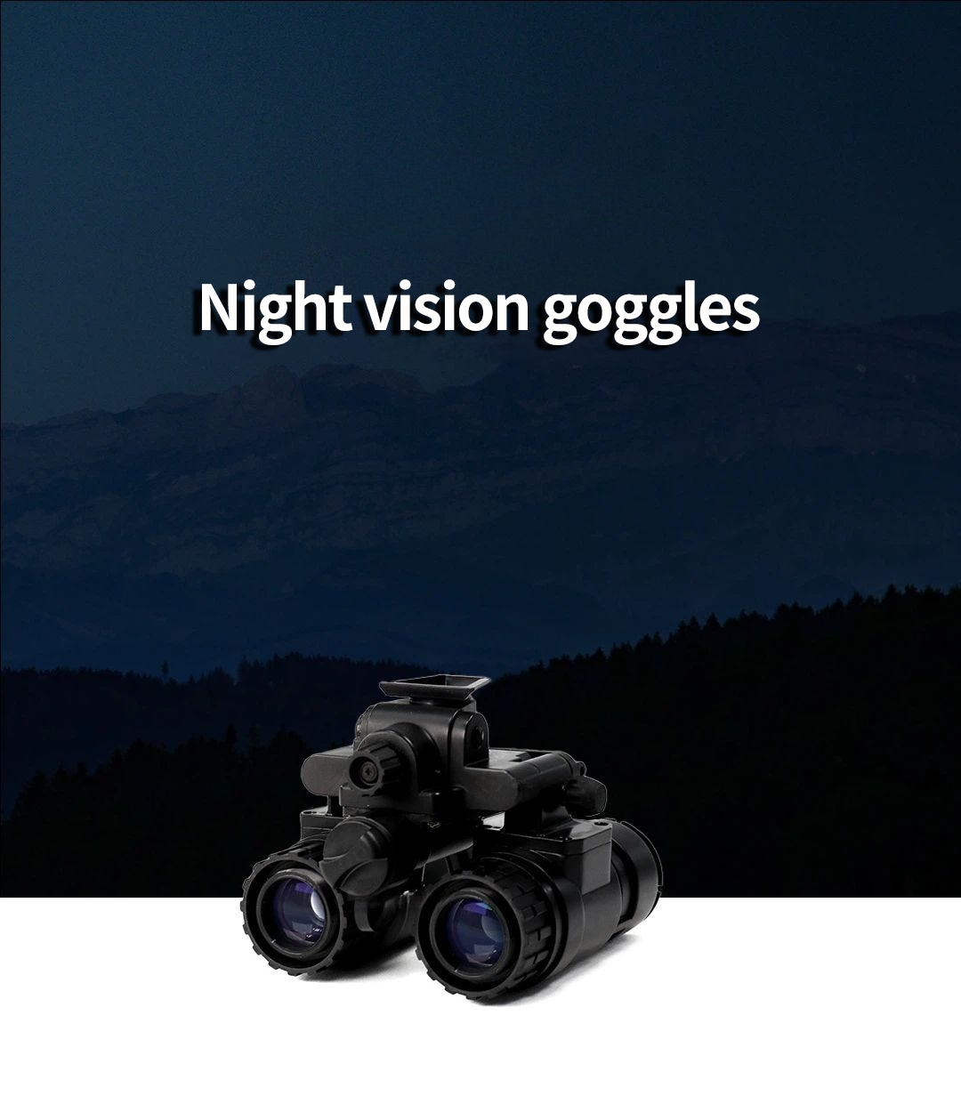 Real Automatic Night Vision Binocular Gen2 Gen 3 Night Vision Goggles FOM1600 - 2000