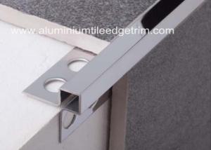 Quality Mirror Effect Stainless Steel Metal Bullnose Border Edge Trim For Outside Corner wholesale