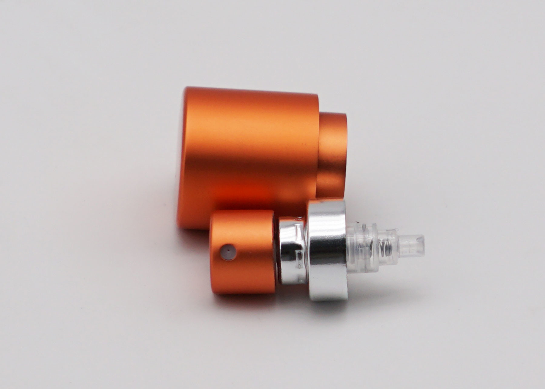 SGS FEA15 Orange Aluminum Aerosol Perfume Sprayer With Collar