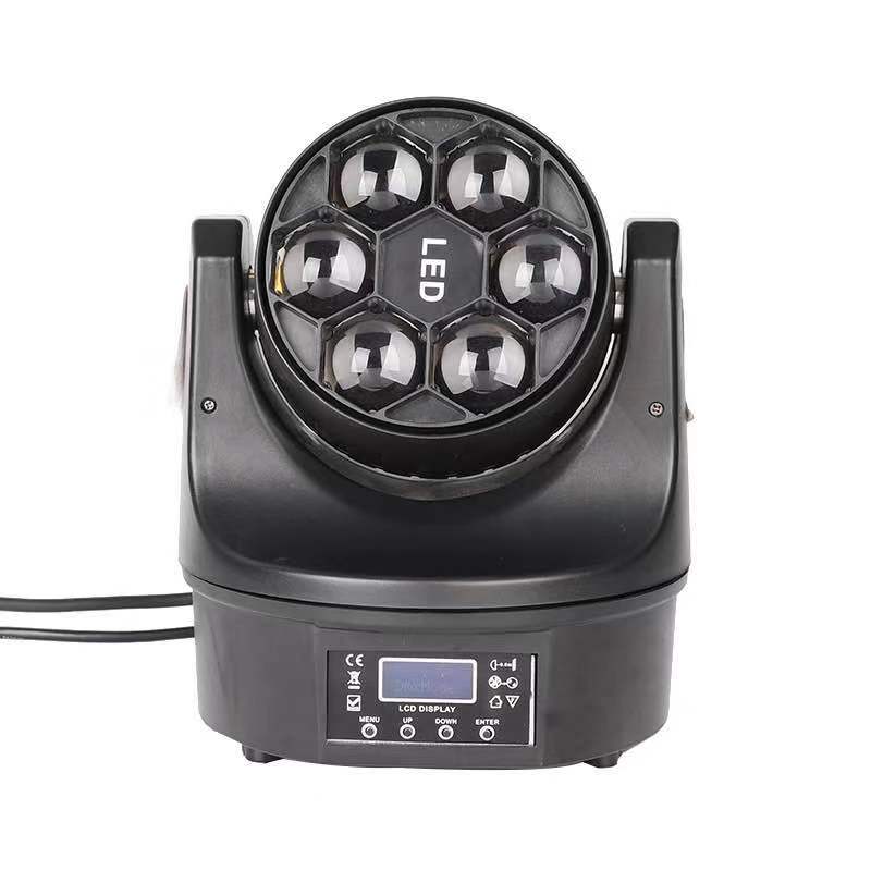 Outdoor Party Laser Stage Disco Light with 6pcs Small Bee Eyes LED Moving Head Beam