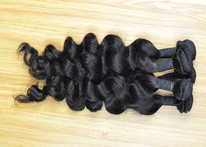 Unprocessed 5A Virgin Malaysian Hair Natural Wave With Natural Color
