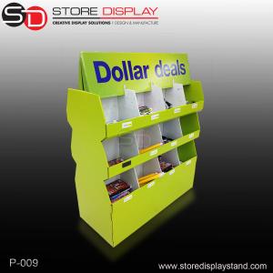 Quality Waterfall Corrugated Displays in Full Pallet for Wal-Mart wholesale
