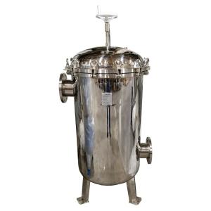 Quality 500L/Hour O-type Seal Ring Stainless Steel Multi Bag Filter Housing for Water Treatment wholesale