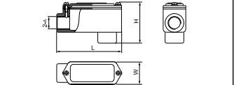 ATEX Explosion Proof Electrical Junction Box IP66 IP67