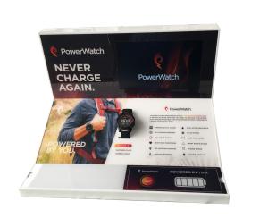 Quality Waterproof Thickened Video POP Displays , Organic Glass Watch Display Stand wholesale
