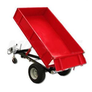 Quality 2000mm Steel Farm Tipping Trailer 1000kgs Max Agricultural Dump Trailers wholesale