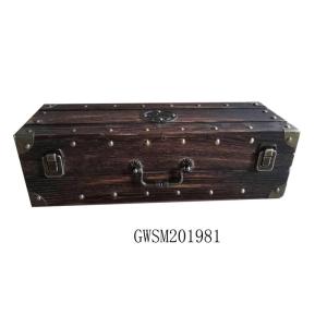 Quality GWSM201981 40*14*11 Rustic Storage Trunk for Home wholesale