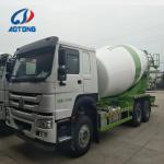 Heavy Duty Self Loading Concrete Mixer Truck 4-15 Cubic Capacity